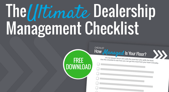 Dealership Management Checklist